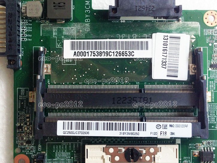 Toshiba Satellite C840 L840 Intel HM76 Motherboard A000175380 DA